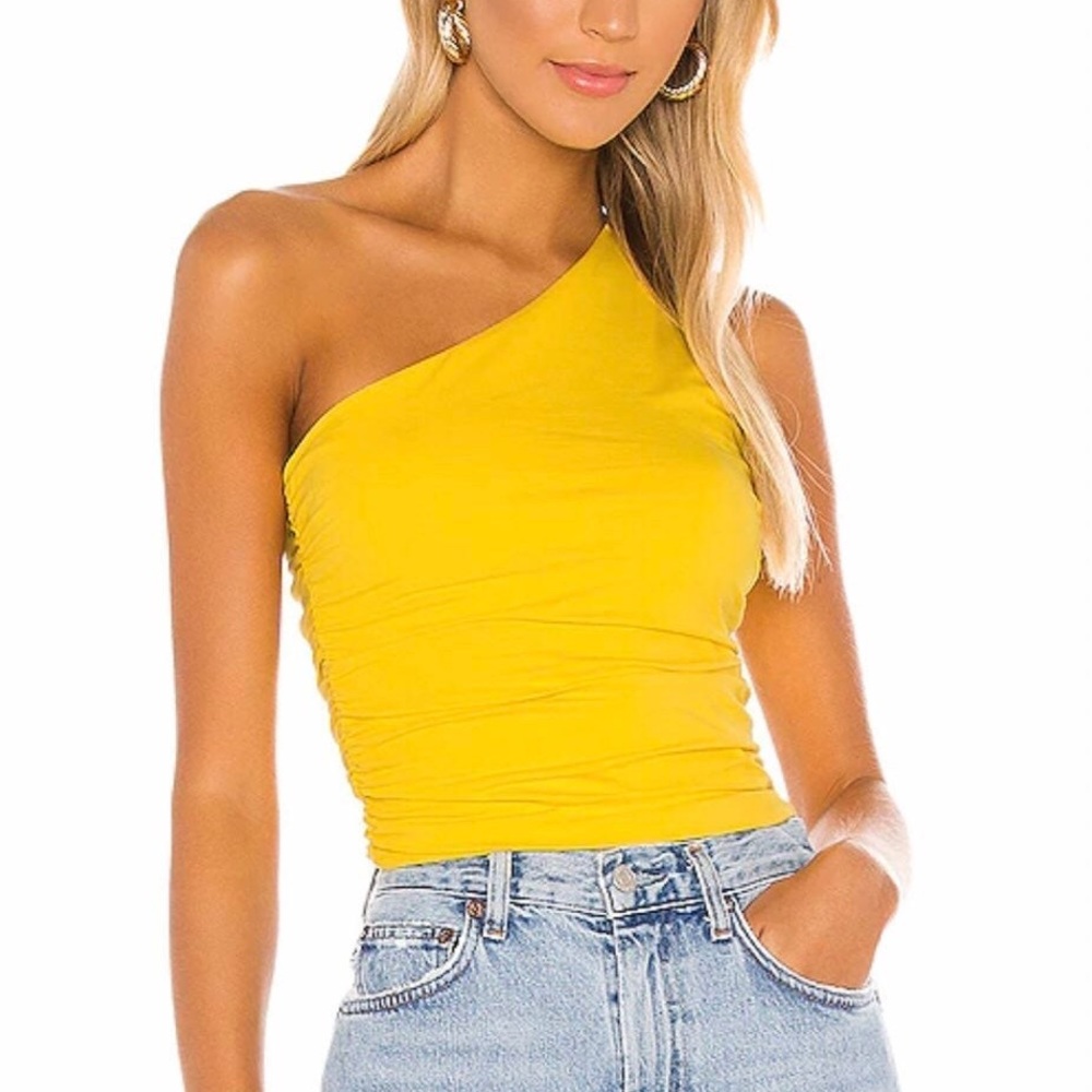 Superdown Anna Ruched Top